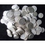 Collection of pre-1920 silver shillings,