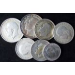 Small collection of pre-1947 silver coin