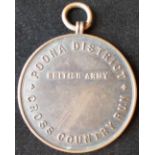 Medallion. British Army –Poona District.