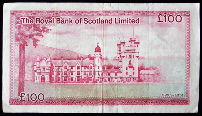 Banknotes.  Royal Bank of Scotland. £100 - Image 2 of 2