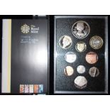 2012 ‘Diamond Jubilee’ Proof set. Cased.