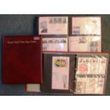 (3) Philately. 2 albums of FDCs, 1 un-us