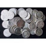 Collection of pre-1920 silver florins. G