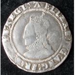 Sixpence. Eliz. I. 6th issue. 1583. mm A