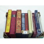 Folio Society.  10 vols. in slip cases.