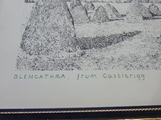 WAINWRIGHT A. Blencathra from Castlerigg - Image 2 of 3