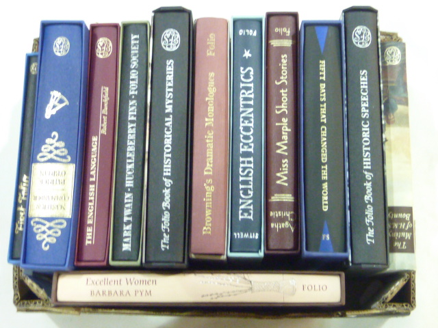 Folio Society.  12 vols. mainly in slip