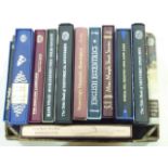 Folio Society.  12 vols. mainly in slip