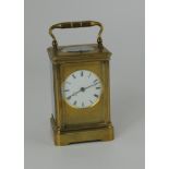 Carriage clock by Drocourt, No. 9576, re