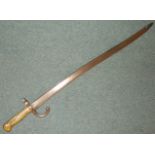 France. Model 1866 sabre bayonet. No she