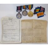 M.M. Group. Military Medal, BWM & Victor