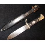 German. Post-war reproduction scout knif