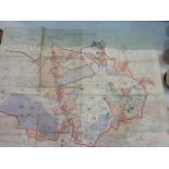 Four military related maps incl. Salisbu