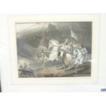 Print depicting Wellingtons charge. This is an Additional lot...