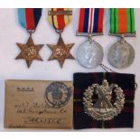 Medals. 39-45, Africa with 8th army clas