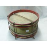 Military youth marching snare drum, the