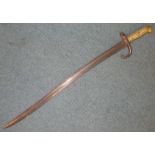 France. Model 1866 sabre bayonet. No she