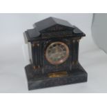 Late 19th century French mantel clock in