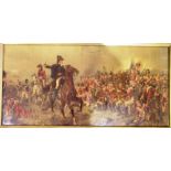 Large framed print of Wellington rallyin