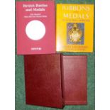 Books. British Battles & Medals (4) & 3