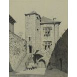 IAN STRANG.
Hotel de la Lune.
Pencil. 11" x 8½".
Signed, inscribed with title & dated 1933.