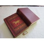 SIDNEY S. The Book of the Horse. Chromolitho plates & other plates & illus. Quarto. Orig.