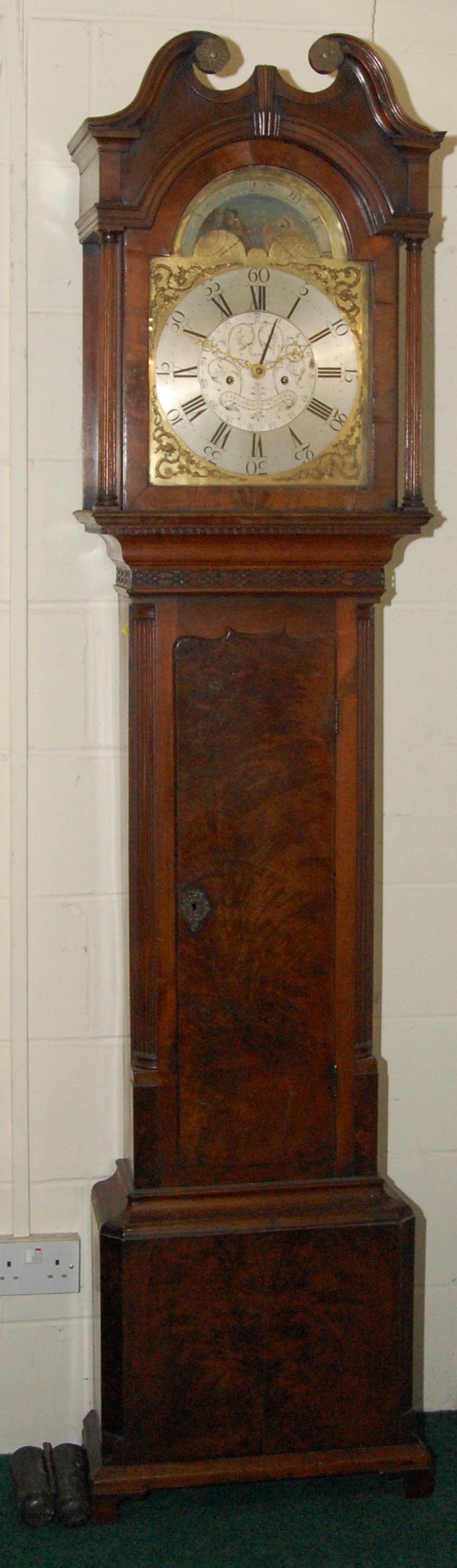 Eight day longcase clock by Taylor, K.S.