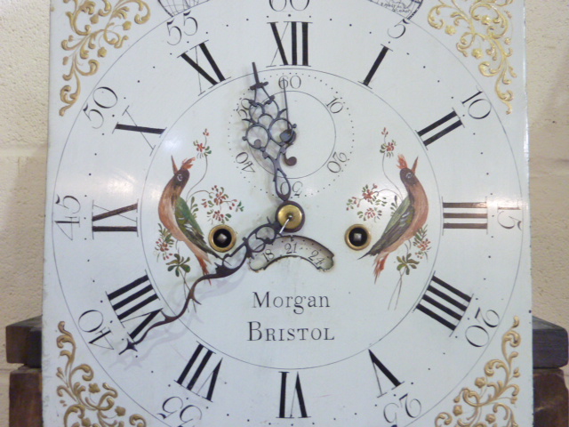 Eight day longcase clock, by Morgan, Bristol, - Image 5 of 10