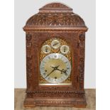 Good three train mantel or bracket clock of large size by Winterhalder & Hofmeier,