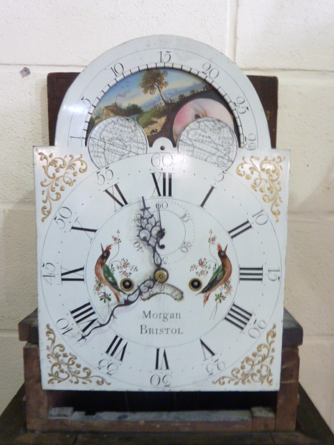 Eight day longcase clock, by Morgan, Bristol, - Image 4 of 10