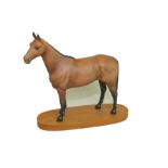 Beswick figure "Red Rum", no. 2510, style 1, from The Connoisseur Series, matt, 12" high.