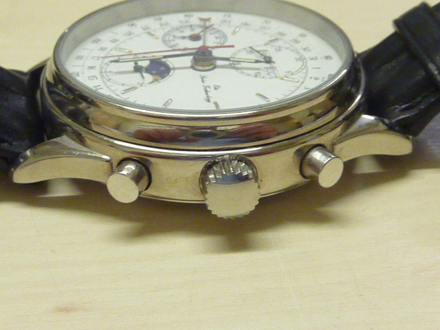 Lady's 9ct gold wrist watch, 1950; a silver bracelet watch & a gent's ETA automatic wrist - Image 4 of 7