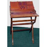 Edwardian mahogany lady's travelling desk, "The Dorothy", c.