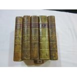 VERNOR & HOOD (Pubs).  The Beauties of Scotland. 5 vols. Many eng. topographical plates.