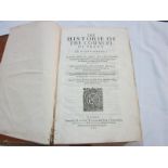 POLANO PIETRO S.  The Historie of the Councel of Trent. Trans. by Nathanael Brent. Folio. Old calf.