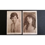 CINEMA, postcards (p/b), supplement to Cinema Chat, actresses, G to VG, 15