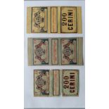 MATCHBOX LABELS, Italian selection, box, packet, gross & ARTB labels, pre- & post-WWII, home &