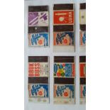 MATCHBOX LABELS, Norway selection, skillets (boxes), post-WWII, complete & part sets, inc. many