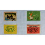 MATCHBOX LABELS, European selection, box & packet labels, post-WWII, inc. Latvia, Lithuania,