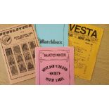 PHILUMINISM, magazines and booklets, inc. Vesta, Match Label News etc., G to EX, 120*