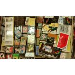 MATCHBOXES, selection of matchboxes and booklets, mainly complete, some with matches, some sets, G