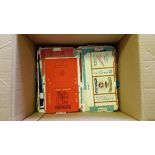CIGARETTE PACKETS, large selection of packets and wrappers, all paper issues, laid flat, some