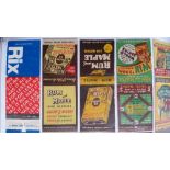 MATCHBOX BOOKLETS, selection, post-WWII, inc. USA, Bean & Sons, Ohio Match Co; France, Austria etc.,