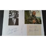 LITERATURE, signed white cards, pieces etc., male writers inc. Will Self, Hammond Innes, Stephen