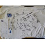 FOOTBALL, a signed white England Ladies replica shirt, by 24 members of the 2015 Women's World Cup
