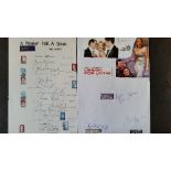 THEATRE, signed selection, inc. white pages, cards, programme pages, flyers etc; Jane Asher, Belinda