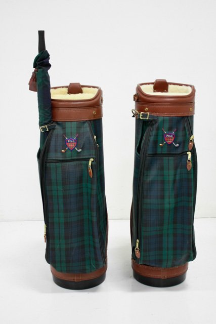 Pair of Ralph Lauren Polo golf bags