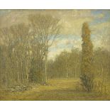 Samuel Harkness McCrea, "Landscape" Oil on canvas. Framed. Signed lower right and  dated on rear