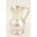 Puiforcat, France silver plated water pitcher 7 1/2"H From a NYC collector's 40 year compilation.