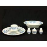 Coalport "Revelry" Dinnerware Set Including 12 - approx. 10 3/4" D dinner plates, 12  - approx. 8